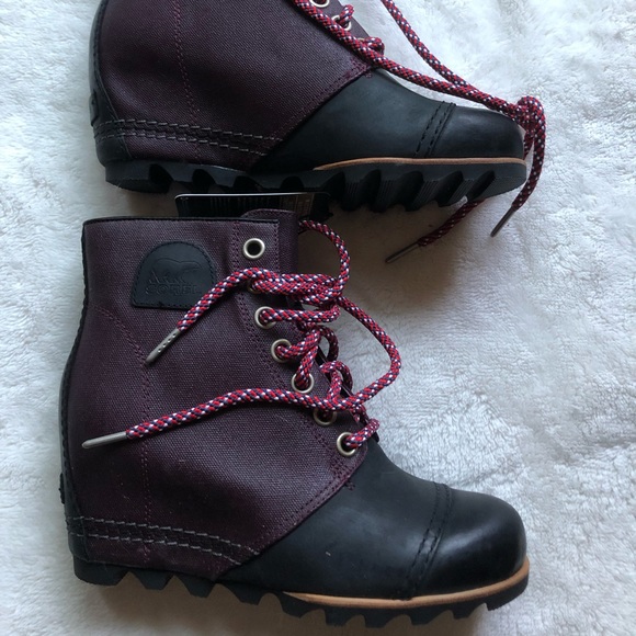 Sorel 1964 Premium Wedge Canvas Waterproof Bootie - Picture 1 of 5